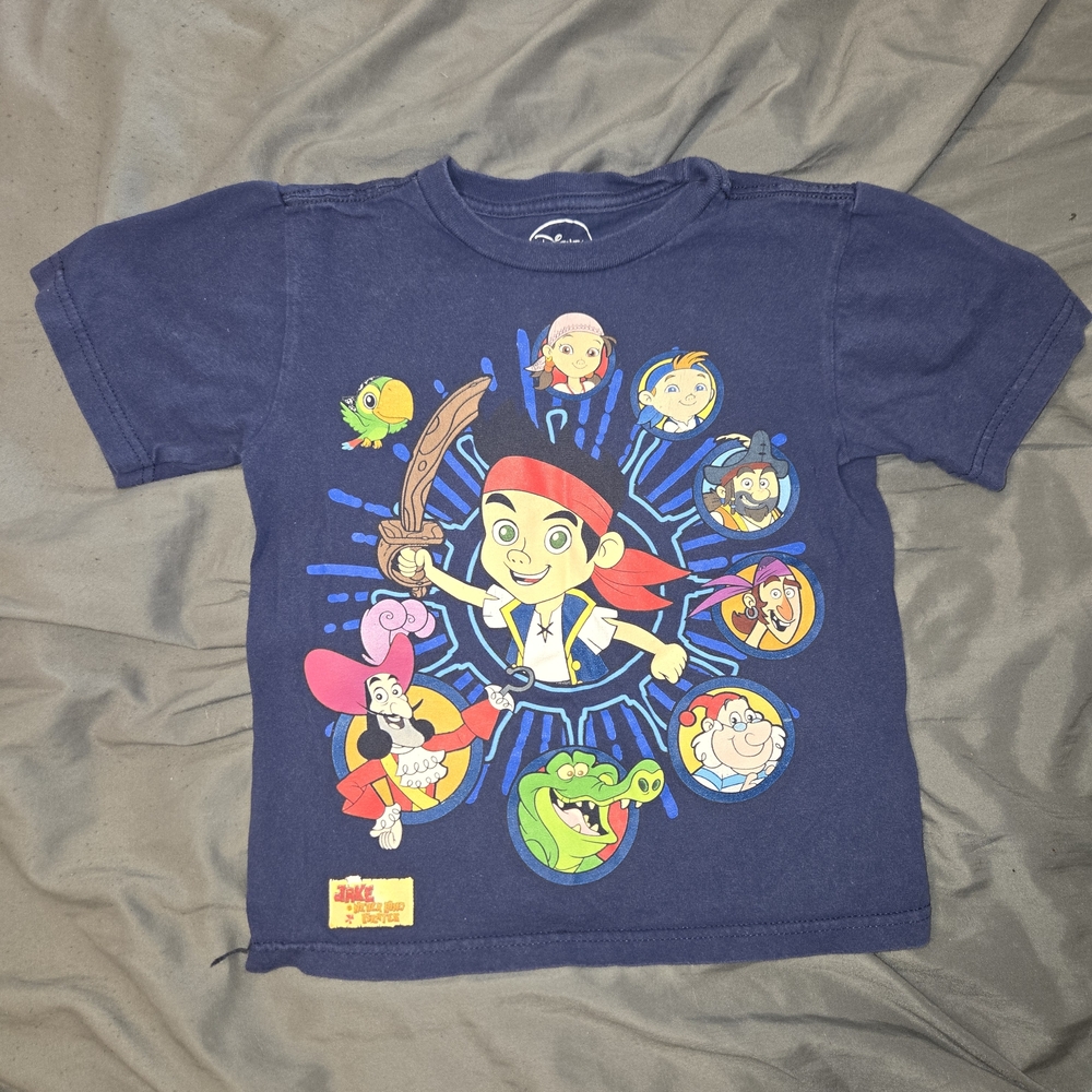Disney Pirate Adventure Navy Kids T-Shirt